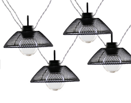 Girlanda Led na baterie 2xAA Loft 2m metalowa czarna