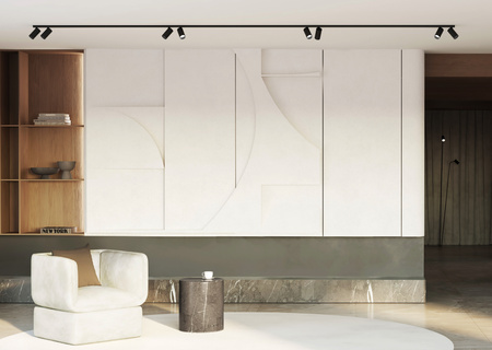 Nowodvorski Lampa sufitowa listwa czarna reflektor MONO 2x200 