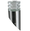 Kinkiet zewnętrzny inox LED CRYSTAL2 skośny satyna 4000K