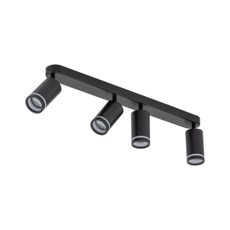 Lampa sufitowa JET Black 4xGU10