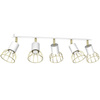 Lampa sufitowa DANTE White/Gold 5xGU10