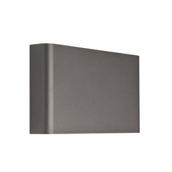 Nowodvorski Kinkiet metalowy czarny HAGA