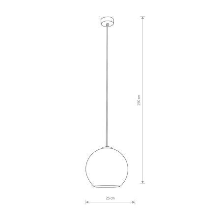 Nowodvorski Lampa wisząca chrom POLARIS