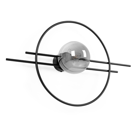 Wyjątkowy kinkiet ścienny z okręgiem i prętami K-5341 z serii ASTRA