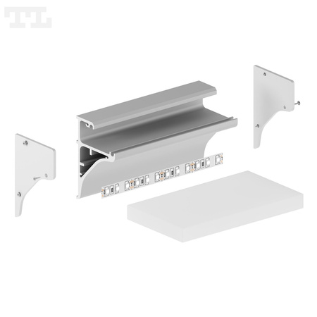 LED P10-10 Profil 2000 mm anod (nr kat 86101002)