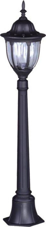 Lampa ogrodowa stojąca K-6007A/L CZARNY z serii VASCO