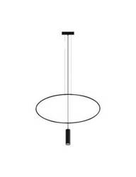 Lampa wisząca HOLAR 1 czarna