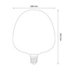 Żarówka dekoracyjna DecoVintage Led Filament S190 Amber E27 4W 260lm 1800K