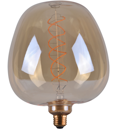 Żarówka dekoracyjna LE27 FILAMENT S190 4W Vintage Amber 1800K