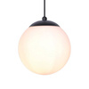 Lampa wisząca z mlecznym kloszem 16 cm K-4921 z serii SAVOY