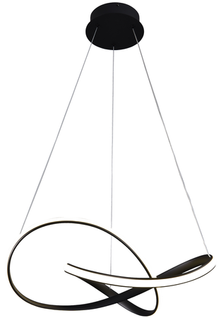 LAMPA WISZĄCA CAPPIO BLACK 36W LED czarna