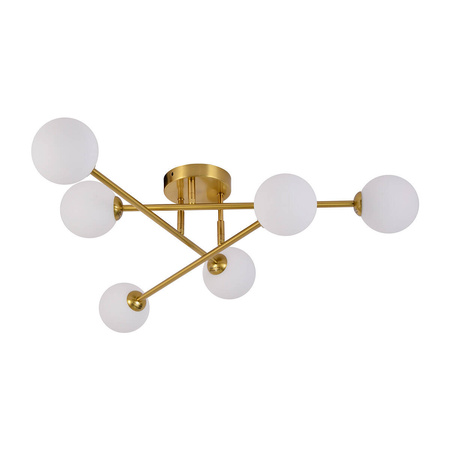 Lampa sufitowa Dorado 6xG9 złota