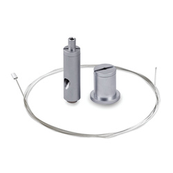 Kluś Zestaw mocowań RD-1, srebrny, mosiądz