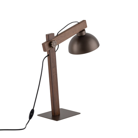 Lampka nocna OSLO BROWN 1xE27