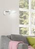 Lampa ścienna kinkiet 1X40W E14 biały DURIO 21-51448