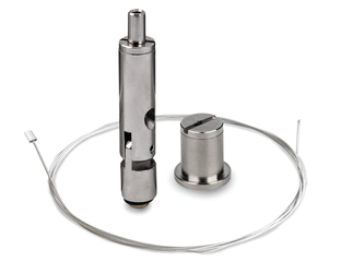 Zestaw mocowań do opraw zwieszanych RD-2 srebrny KLUŚ 42653NI