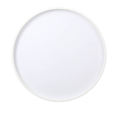 Texas lampa sufitowa plafon 15w led 29 cm klosz biały