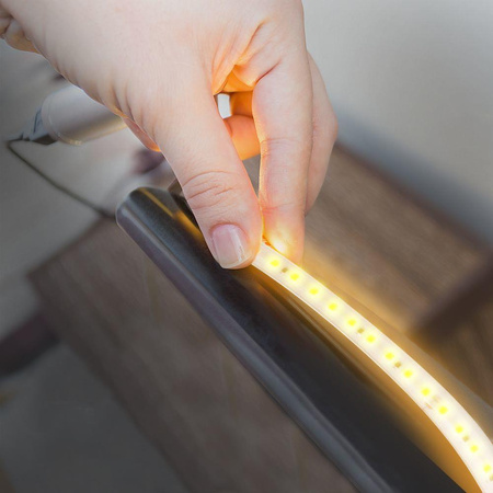 Taśma LED 230V V-TAC RĘKAW IP65 120LED/m 10,5W/m Rolka 50mb VT-2835 121-50M 3000K 1000lm