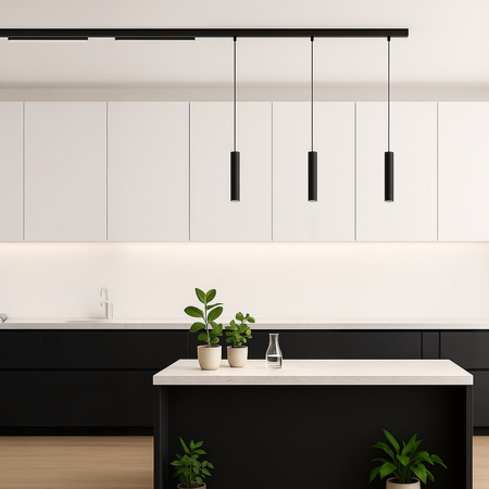 Magnetic track pendant 10mm 7W 3000-6000K