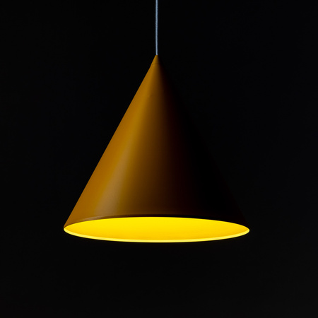 Lampa wisząca CONO Yellow 1xE27