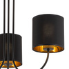 Lampa sufitowa TORENS Black 3xE27