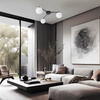 Lampa sufitowa ELTON BLACK 3xG9