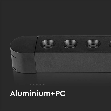 Oprawa Szynosystem Magnetyczny 48V V-TAC 12W LED 35st VT-4212 3000K 1100lm 3 Lata Gwarancji