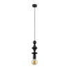 Tk Lighting TOWER BLACK lampa wisząca 1XE27