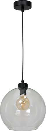 Lampa wisząca szklana kula SOFIA CLEAR 1xE27