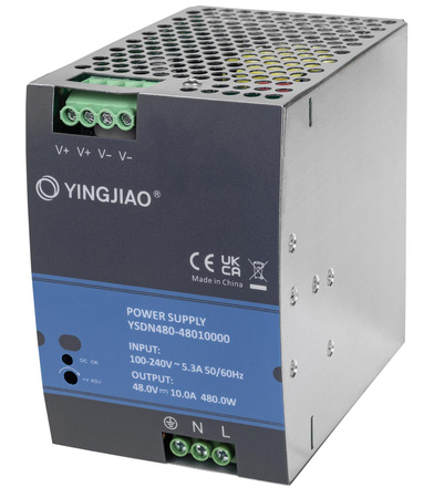 Zasilacz na szynę DIN HDR YSDN 24V 20A 480W