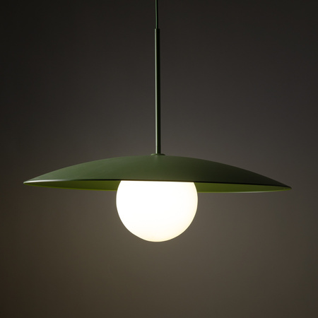 Tk Lighting SLATE PEAPOD GLASS lampa wisząca 1xE27