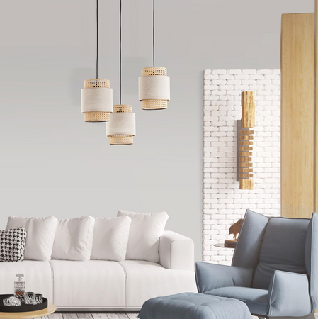Lampa wisząca  Boho Nature 3xE27 pająk
