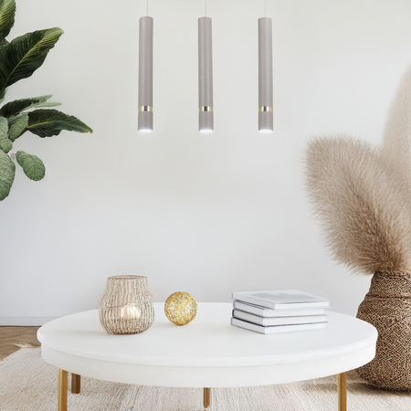 Lampa wisząca JOKER CASHMERE/GOLD 3xGU10