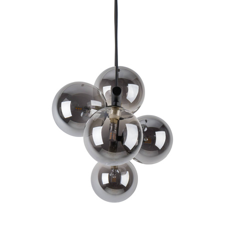 Lampa wisząca ESTERA Black 5xG9