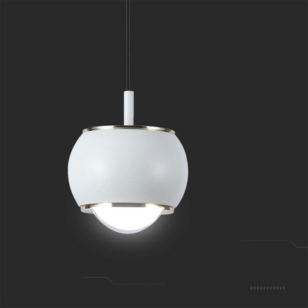 Oprawa Zwieszana V-TAC 9W LED Biała VT-7830 4000K 1000lm