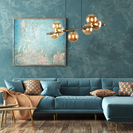 Lampa wisząca ESTERA Brown 7xG9