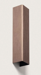 Nowoczesny Kinkiet Ścienny LED 12W 2700K Metalowy Columbus M brązowy