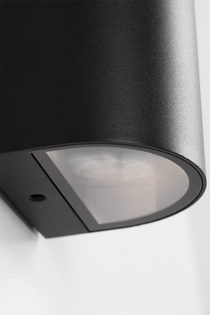 Klasyczny kinkiet elewacyjny, na dwie żarówki K-8209 z serii PRIMA