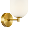 Kinkiet ALIAS GOLD 1xE14 mleczna kula
