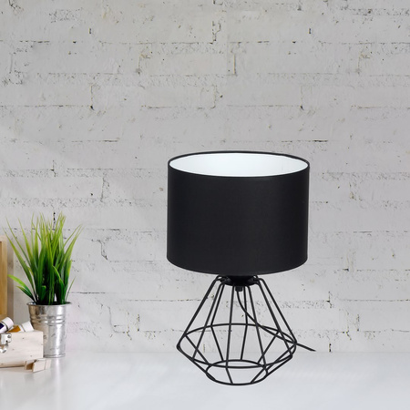 Lampa stojąca COLIN BLACK 1xE27