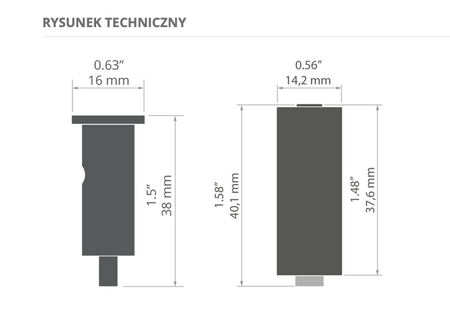 Kluś Zestaw mocowań PUSZ-ZD-2