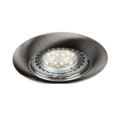 Oprawa OZZO DINA 111-SN okrągła stała metal satyna