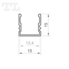 LED P5-1 Profil 3000 mm biały lakierowany (nr kat 865116)