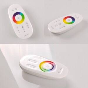 Zestaw: taśma LED 24V 5m RGB+4000K IP20 pilot, zasilacz, sterownik