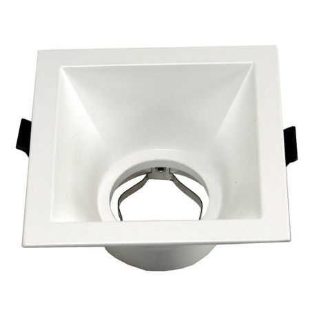 Oprawa sufitowa podtynkowa punktowa biała kwadrat