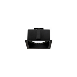 Nowodvorski Lampa punktowa podtynkowa czarna MOD