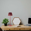 Lampka Biurkowa Nocna V-TAC 2,7W LED 34cm Ładowanie USB Ściemnianie Brąz 