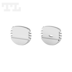 Komplet zaślepek bocznych szarych P8-1 (2 szt bez otworu) (nr kat 7708101)