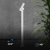 Słupek Ogrodowy V-TAC 4W LED 100CM Biały IP44 VT-1187 3000K 390lm