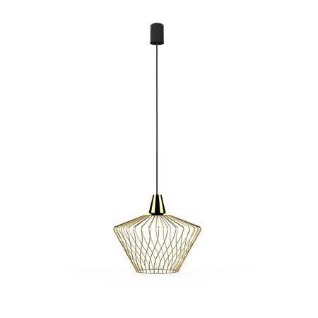 Nowodvorski Lampa wisząca mosiądz WAVE S 